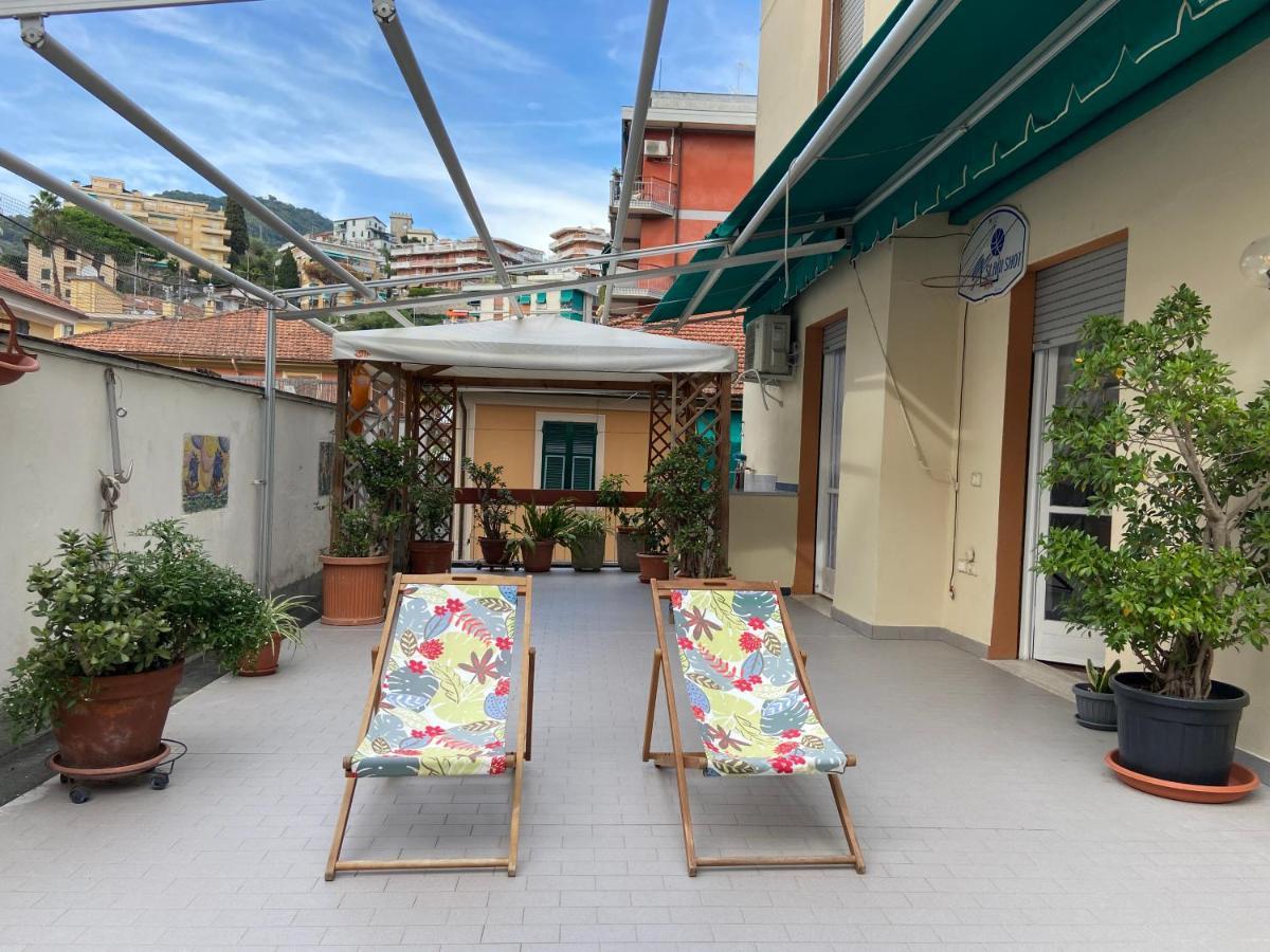 Sunny Apartment With Big Terrace Rapallo Zewnętrze zdjęcie